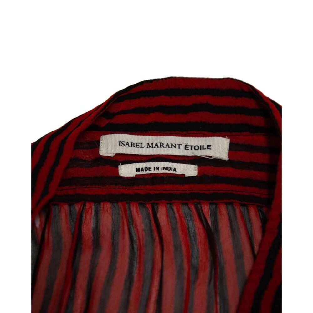 Isabel Marant Etoile Striped Shirt Dress in Multicolor Viscose - Picture 7 of 8